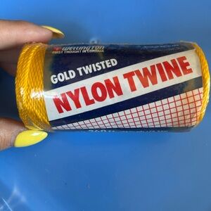 Wellington Gold Twisted Nylon Twine